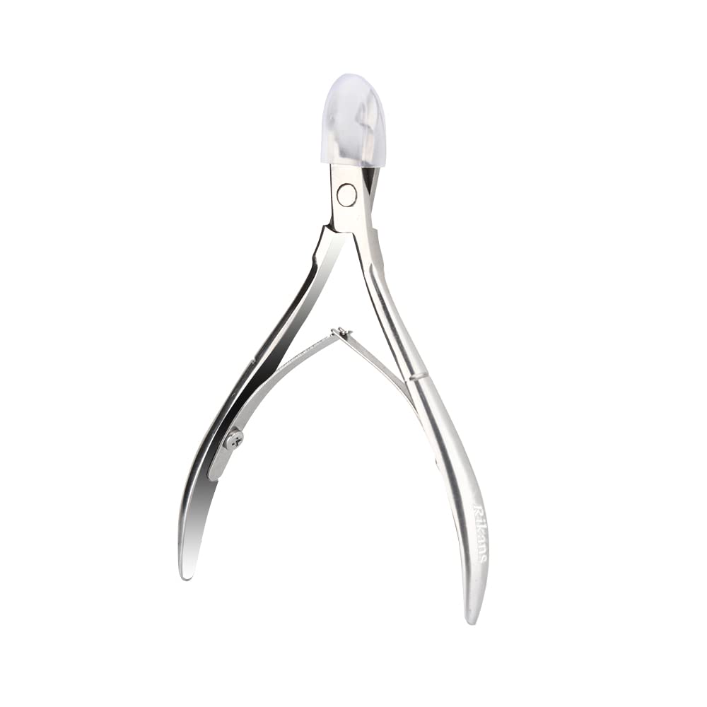 Rikans Professional Cuticle Clippers for Nails - Razor Sharp Cuticle Trimmer Tool - Durable Stainless Steel Cuticle Clippers for Adults - Ergonomic Beauty & Personal Care Rikans