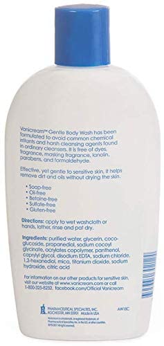 Vanicream, Free and Clear Shampoo, Conditioner and Body Wash Set, For Sensitive Skin, Fragrance and Paraben Free - 12 Ounce Beauty & Personal Care Vanicream