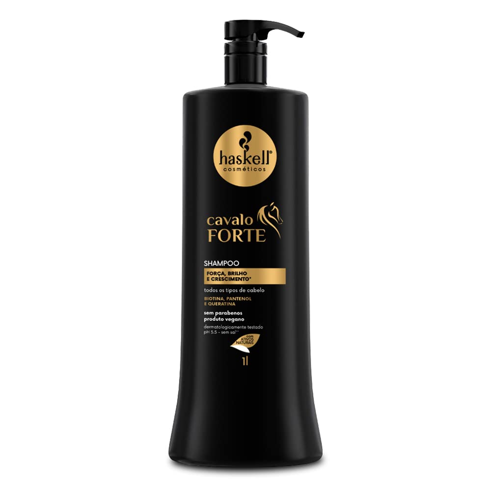 Haskell Kit Cavalo Forte Shampoo + Conditioner + Mask + Leave-in + Serum Beauty & Personal Care Haskell