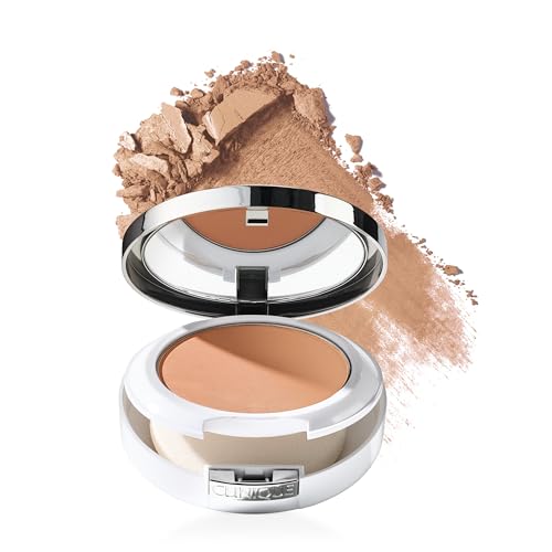 Clinique Beyond Perfecting Powder Lightweight Full Coverage Foundation + Concealer For Dry Combination to Oily Skin Types, Vanilla, 0.51 Ounce Beauty & Personal Care Clinique