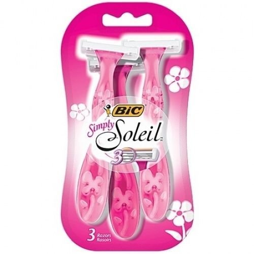 BIC Simply Soleil Women's 3 Blade Disposable Razors, 2 pks of 3 Each Beauty and Personal Care BIC