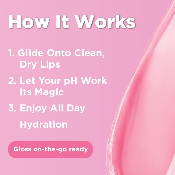 LIVAURA Tinted Lip Gloss for Women, pH Activated Hydrating, Moisturizing, Shiny Lipgloss, Non Sticky LipGloss, Glossy Lip Tint, Lip Shine, Smooth Lip Beauty & Personal Care LIVAURA