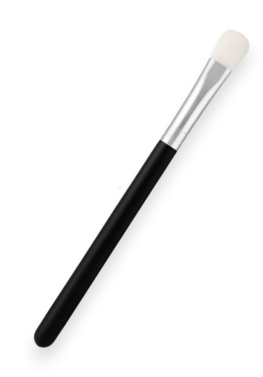 F.A.R.A.H Straight To The Lid 265 - Precision Eyeshadow Brush for Lid Application - Vegan Bristles with Brass Ferrule & Wooden Handle - Deluxe Edition Beauty & Personal Care F.A.R.A.H