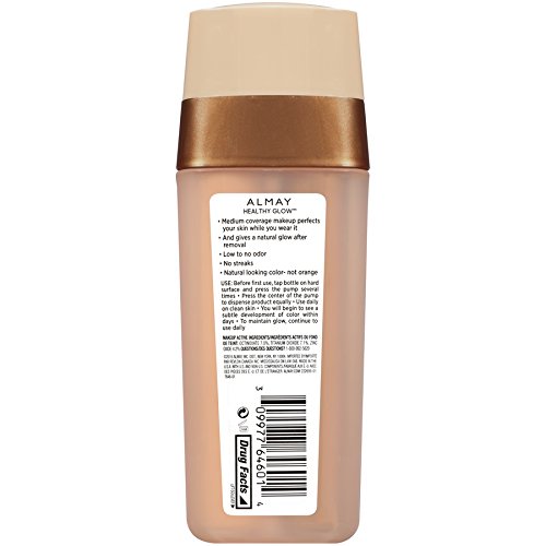 Almay Healthy Glow Makeup & Gradual Self Tan, Light Beauty & Personal Care Almay