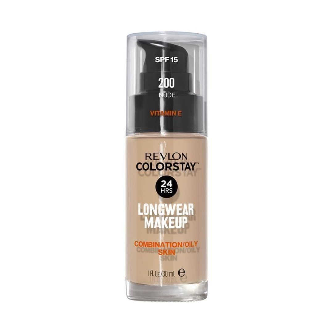 Revlon Color Stay Liquid Makeup for Combination/Oily Skin, Nude, 1.0 Fluid Ounce Beauty & Personal Care REVLON