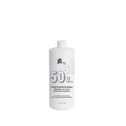 Super Star 50 Volumes Cream Peroxide Developer, 4 Oz Beauty & Personal Care Super Star