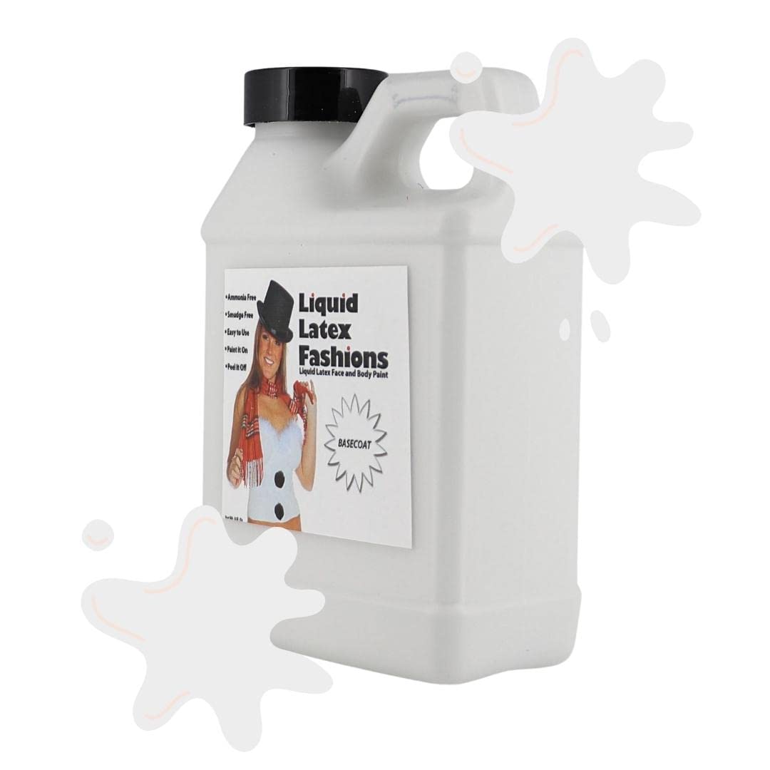 Liquid Latex Fashions - Ammonia Free Halloween Basecoat Face and Body Paint, Ideal for Art, Theater, Parties, School Plays, Cosplays and Concerts- 8 Beauty & Personal Care Liquid Latex Fashions