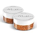 MARBLERS Twinkle Face & Body Glitter Duo [Copper & Holo Burnt Orange] 0.36oz (10g) | Non-Toxic | Cruelty-Free | Eyeshadow, Nail Polish, Nail Art | Beauty & Personal Care MARBLERS
