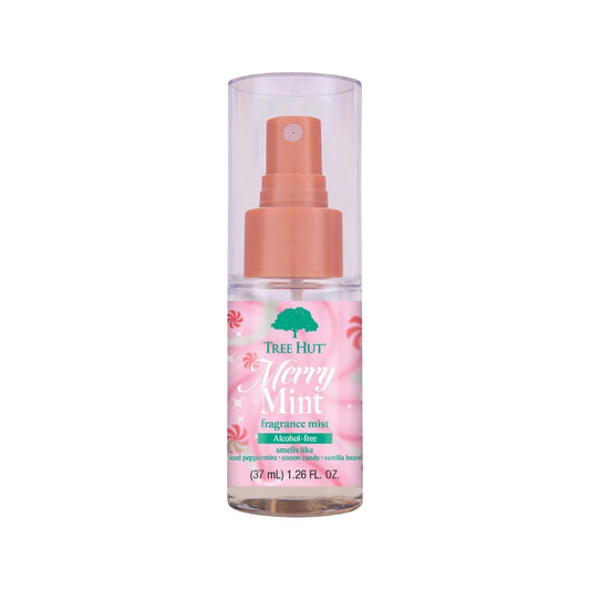 Tree Hut Mini Merry Mint Hair & Body Mist, Refreshing Body Spray, Layer with Favorite Scents, Travel Size, 1.26 fl oz Beauty & Personal Care Tree Hut