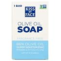 Kiss My Face Soap Bar Olive Oil 8 Ounce (235ml) (3 Pack) Beauty & Personal Care Kiss My Face