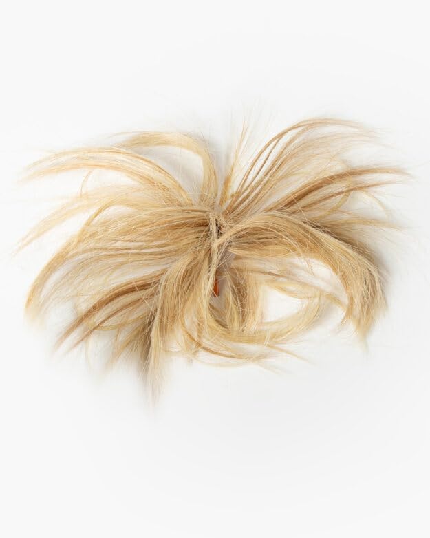 HairDo Spiky Hair Clip-In Textured Playful Color R6/30H Chocolate Copper 3.5-4.5" Length 3 Pronged Attachment Tru2Life Heat Friendly Synthetic Fiber