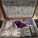 Spa Pure Luxury Lavender Spa - 3 XL Bath Fizzies, 2 XL Shower Steamers, 3.5 oz Whipped Soap Scrub, Goat Milk Soap, Shower Gel (Lavender Essential Oil) Beauty & Personal Care Spa Pure