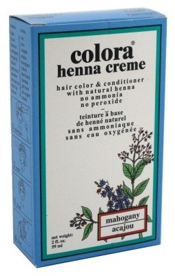 Colora Henna Creme Hair Color Mahogany 2 Ounce (59ml) (6 Pack) Beauty & Personal Care Colora