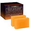 THEMIDOO Kojic Acid Dark Spot Remover Soap Bars with Vitamin C, Retinol, Turmeric - Original Japanese Complex Infused with Hyaluronic Acid, Vitamin E Beauty & Personal Care THEMIDOO