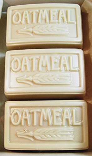 3 Pk Oatmeal Soap - Goatmilk & Shea Formula - Fragrance Free - 4 oz bars Beauty & Personal Care 1889 Beauty