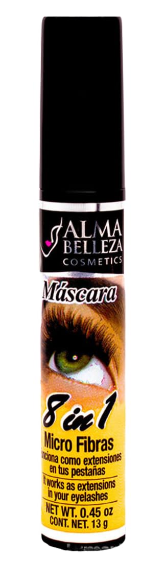 Alma Belleza 8-in-1 Micro Fiber Mascara Beauty & Personal Care Alma Belleza