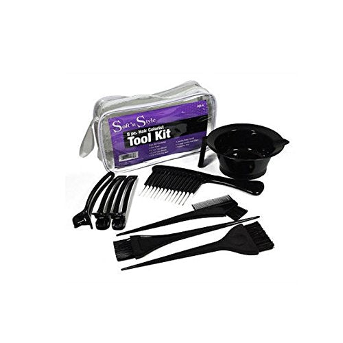 Soft 'N Style Hair Colorist Tool Kit (8 Piece) Beauty & Personal Care Soft 'N Style