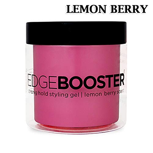 Style Factor Edge Booster Strong Hold Styling Gel, 16.9 Ounce (Lemon Berry) Beauty & Personal Care EDGEBOOSTER