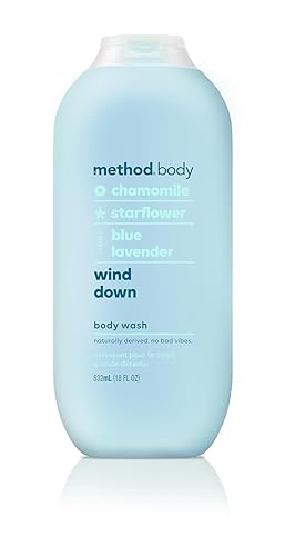 Method Body Wash, Wind Down, Paraben and Phthalate Free, 18 oz (Pack of 1) Beauty & Personal Care Method