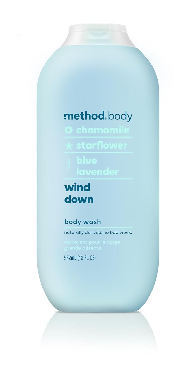 Method Body Wash, Wind Down, Paraben and Phthalate Free, 18 oz (Pack of 1) Beauty & Personal Care Method