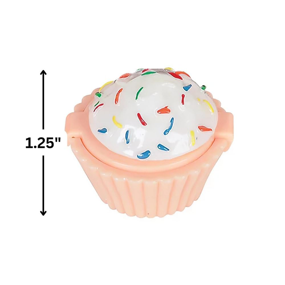 Rhode Island Novelty 1.25" CUPCAKE LIP GLOSS Beauty & Personal Care Rhode Island Novelty