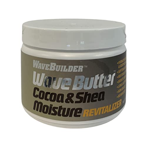 WaveBuilder Cocoa & Shea Wave Butter Moisture Revitalizer, 4.8 oz (Pack of 2) Beauty & Personal Care WAVEBUILDER