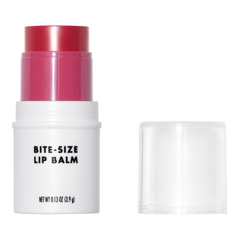 e.l.f. Bite-Size Lip Balm, Moisturizing Formula for Smoother & Softer Lips, Mini Tinted Chapstick, Watermelon, 0.13 Oz Beauty & Personal Care e.l.f.