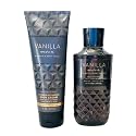 Bath & Body Works Vanilla Noir Men's 3-in-1 Hair, Face & Body Wash and Body Cream 2 Piece Set Beauty & Personal Care Bath & Body Works