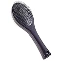 The Hair Shop Black Loop Brush - Salon Professional Grade with Matted Black and Ergonomic Design - Safe Detangler Tool for 100% Remy Human Beauty & Personal Care The Hair Shop