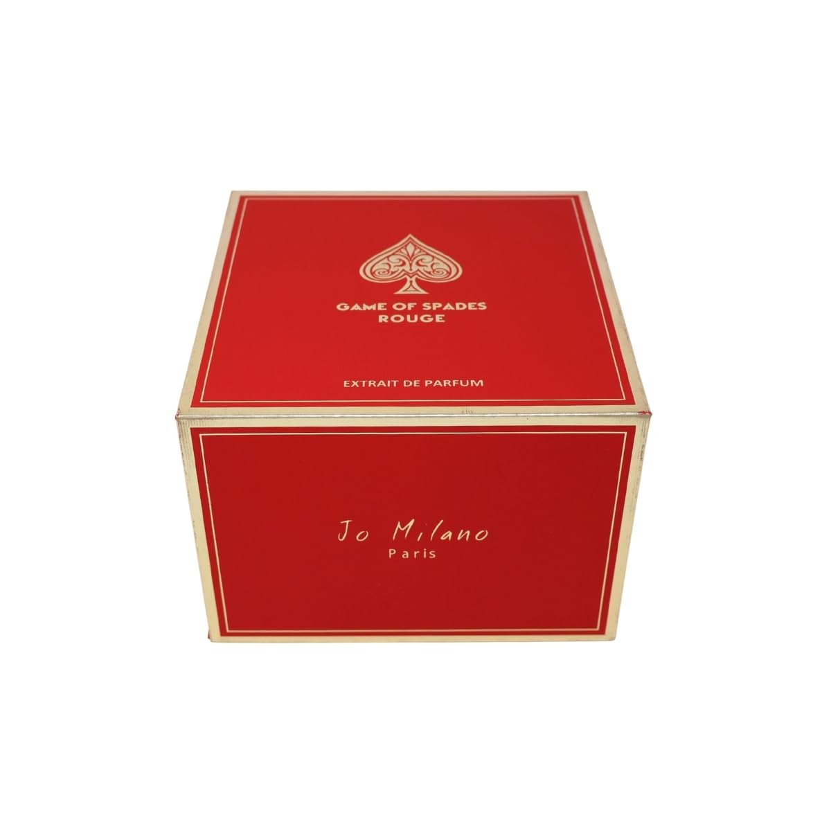 Jo Milano Game of Spades ROUGE EXTRAIT 4-Piece Gift Set Unisex, (3.4 Oz Extrait de Parfum Spray + 6.8 Oz Body Cleanser + 6.8 Oz Body Cream + 0.27 Oz Beauty & Personal Care Jo Milano
