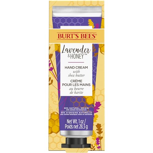 Burt’s Bees Lavender and Honey Hand Cream with Shea Butter, 1 Ounce Beauty & Personal Care Burt's Bees