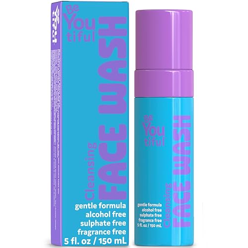 BeYOUtiful Cleansing Face Wash, Preppy Skin Care for Teens, Tweens, and Kids, Gentle and Safe Acne Face Wash, Kids Facial Cleanser for Girls and Boys Beauty & Personal Care BeYoutiful