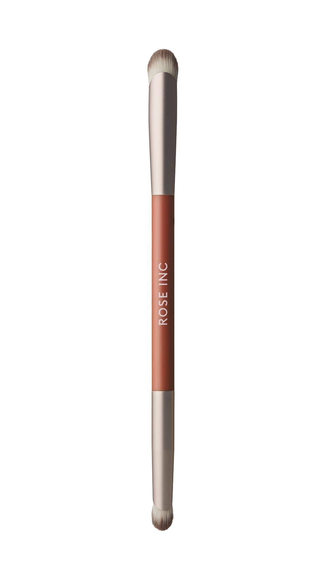 Rose Inc Number 8 Dual-Ended Eyeshadow Brush - Vegan Brush for Blending & Highlighting Eyeshadow Beauty & Personal Care Rose Inc