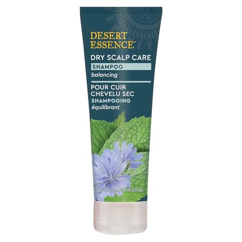 Desert Essence Dry Scalp Care Shampoo with Tea Tree & Manuka Oil, 8 Oz