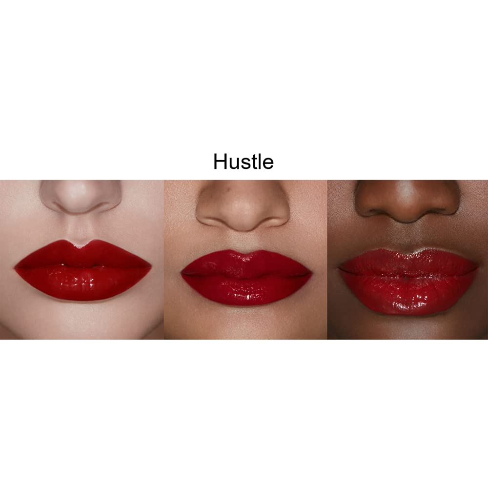Rinna Beauty Icon Collection - Lip Gloss - Hustle - Tinted, Hydrating, Long-Lasting - High Pigment and Shine, Vegan, No Parabens, Clean Makeup, Beauty & Personal Care Rinna Beauty