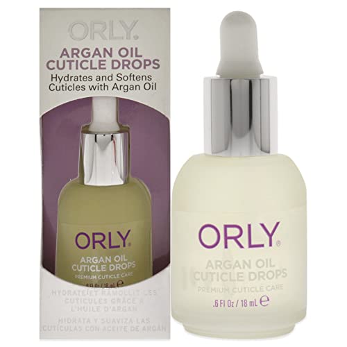 Argan Oil Cuticle Drops by Orly for Women - 0.6 oz Oil Beauty & Personal Care Orly
