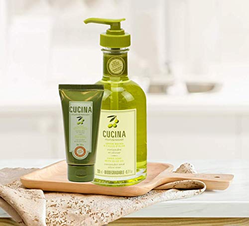 Fruits & Passion Coriander and Olive Tree Hand Soap 200ml and Nourishing Hand Butter 60ml Beauty & Personal Care Cucina