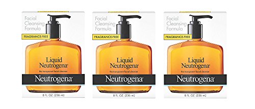 Neutrogena Liquid Facial onDdd Cleansing Formula, 8 Fl. Oz (3 Pack) Beauty & Personal Care Neutrogena