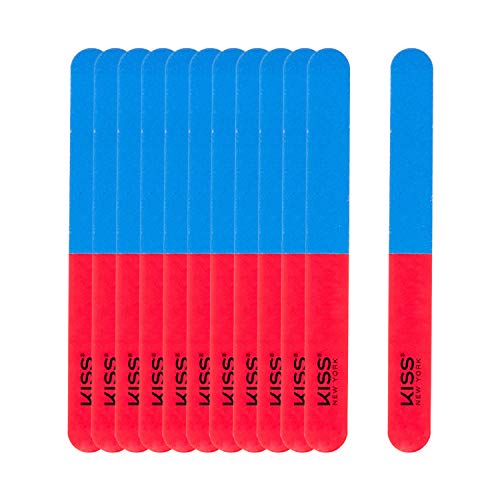 KISS Nail File 4 Way Ultra Shiner (12pcs) F222 Beauty & Personal Care KISS
