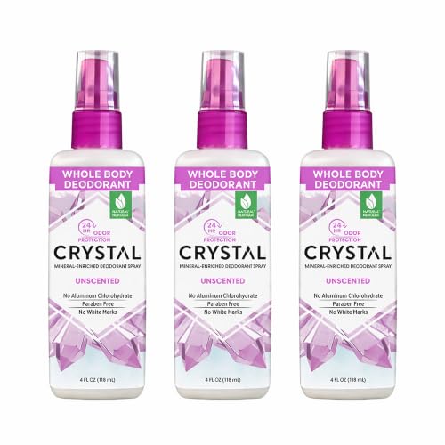 Crystal Body Deodorant Spray-4 fl oz, 2 pack Beauty and Personal Care Crystal Essence