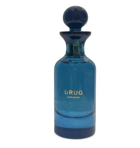 FRAGRANCE STORY Drug Extrados Eau de Parfum for Men - Long Lasting Citrus Marine Woody Cologne with Ambergris & Patchouli - Bold Masculine Fragrance Beauty & Personal Care FRAGRANCE STORY