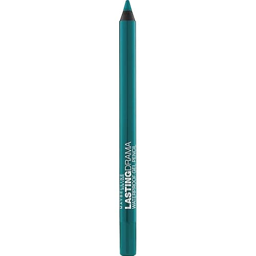 Maybelline New York Eyestudio Lasting Drama Waterproof Gel Pencil, Silken Turquoise, 0.038 Ounce,1.1g Beauty & Personal Care MAYBELLINE