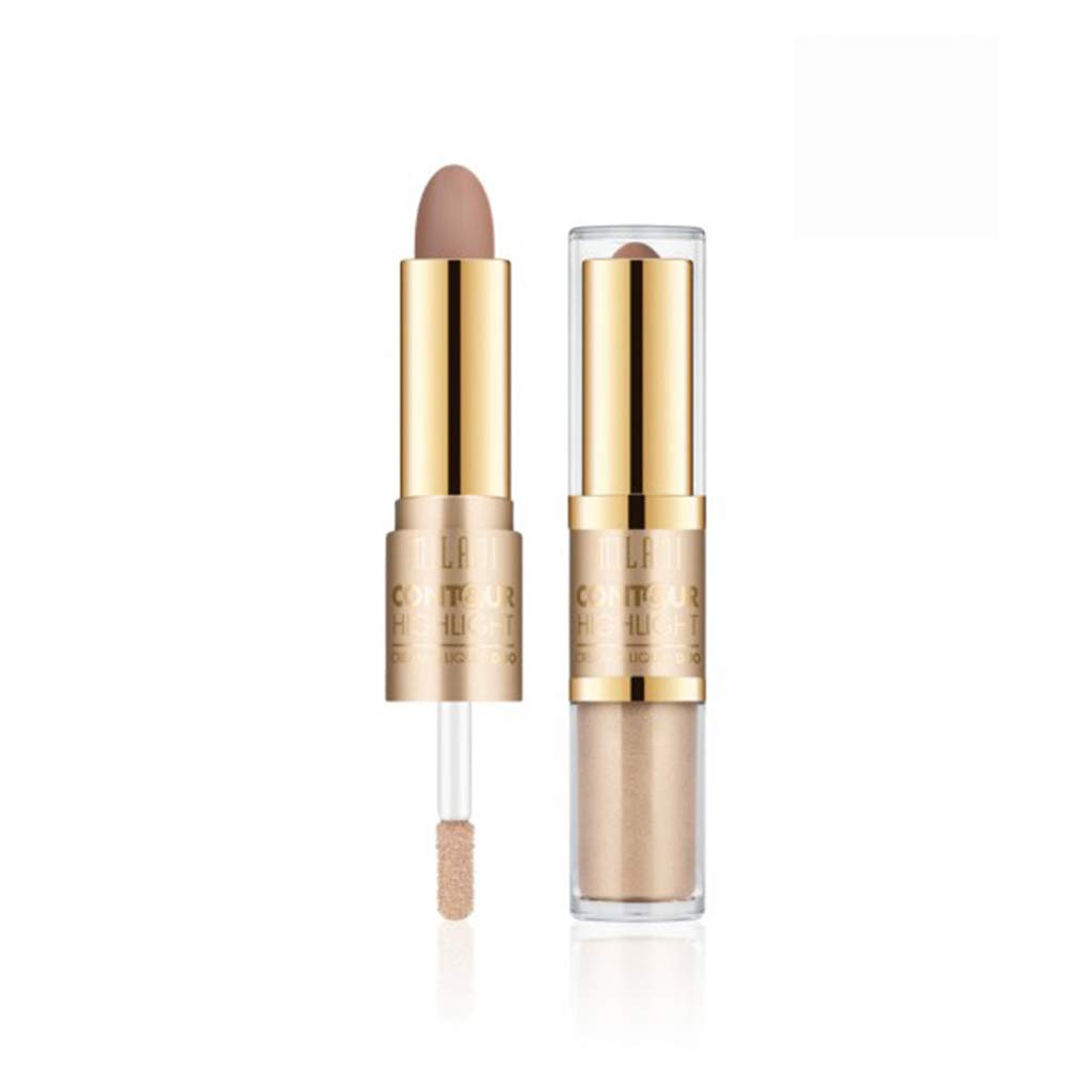 Milani Contour & Highlight Cream & Liquid Duo ~ Fair/Light 01 Beauty & Personal Care Milani