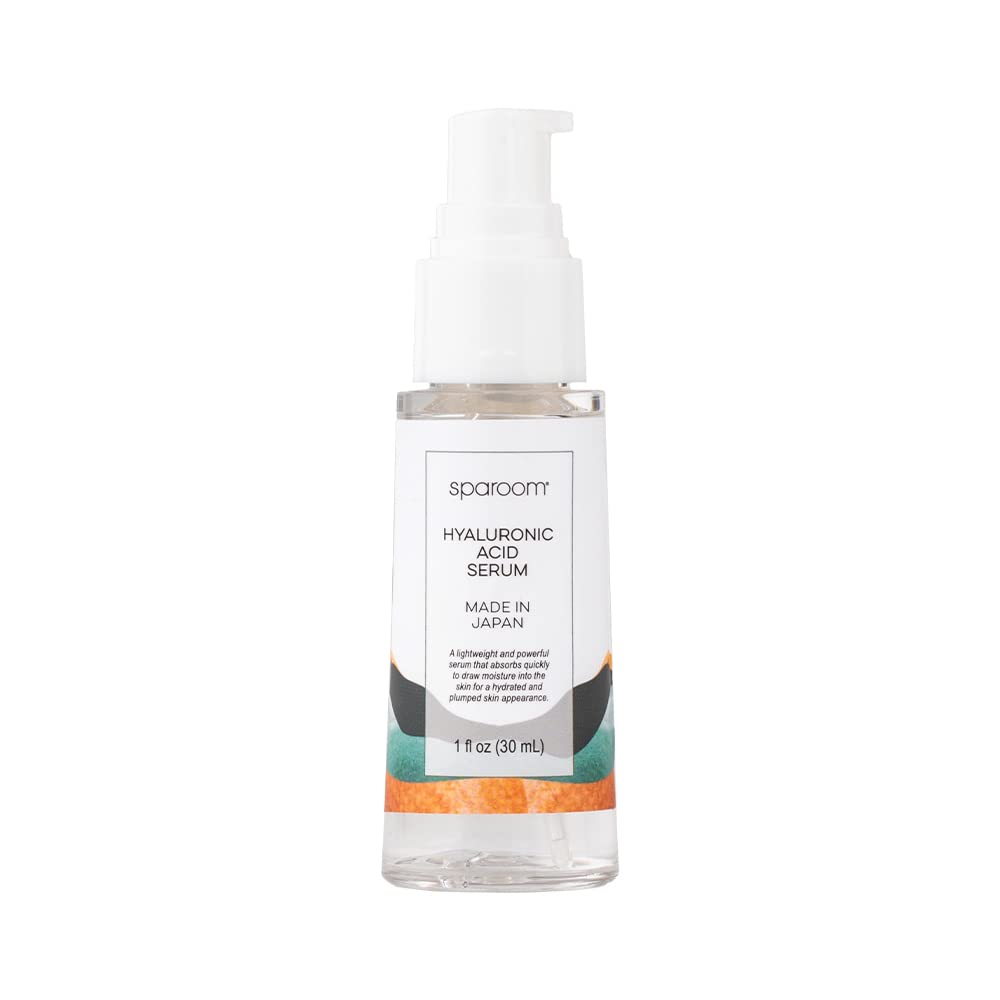 Sparoom Hyaluronic Acid Serum 1 oz, Anti-Aging Facial Serum, Hydrating, 100% Pure Hydrating Hyaluronic Acid, Paraben Free, Oil Free, Non-Comedogenic Beauty & Personal Care SpaRoom