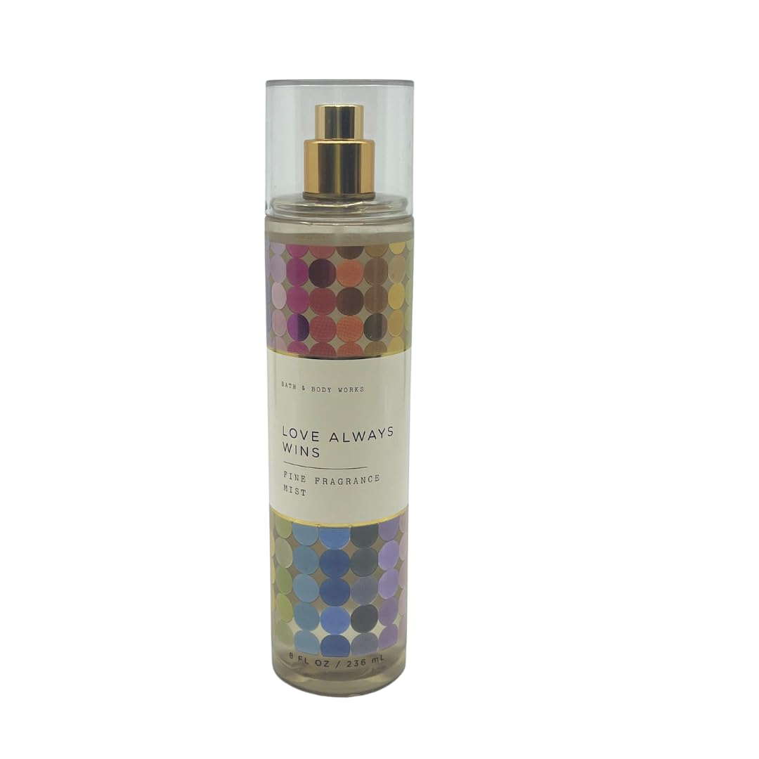 Bath and Body Works LOVE ALWAYS WINS Fine Fragrance Mist - PACK OF 2 - NEW PACKAGING - 2023 LIMITED Edition Beauty & Personal Care Bath & Body Works