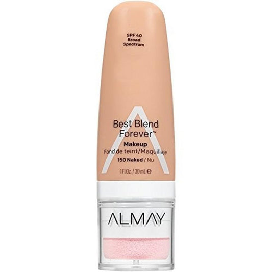 Almay Best Blend Forever Foundation, Naked, 1 fl. oz., SPF 40 Broad Spectrum