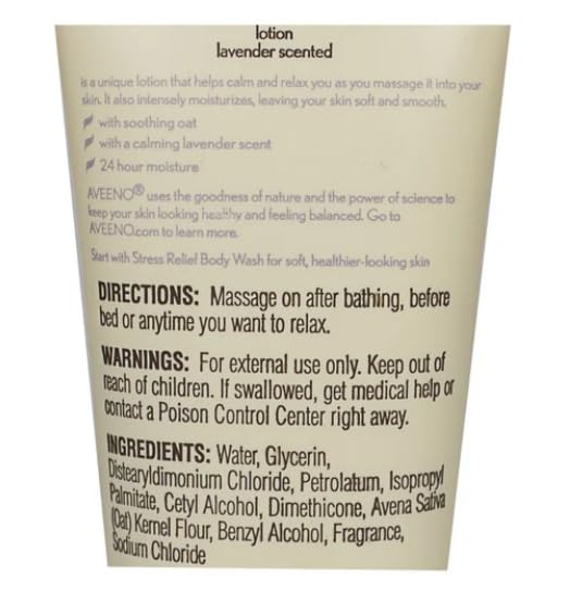 Travel Size Aveeno Stress Relief Moisturizing Lotion - 2.5 oz. Beauty & Personal Care Aveeno