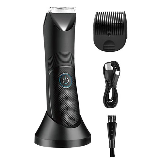 GLESVOWIO Hair Clippers for Men Groin Area Trimmer Lawn Mower Ceramic Blade Waterproof Wet Dry Pubic Armpit Body Razor Beauty and Personal Care GLESVOWIO