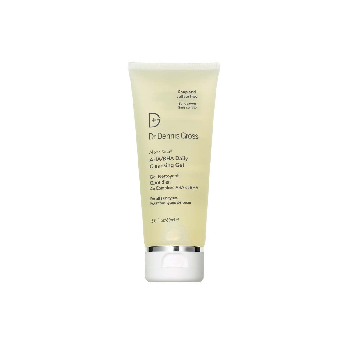Dr Dennis Gross Alpha Beta® AHA/BHA Daily Cleansing Gel, for Skin That is Dull, Congested and Uneven Tone & Texture (2 Fl Oz) Beauty & Personal Care Dr Dennis Gross