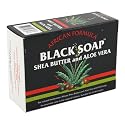 African Formula Black Soap 3.5 Ounce Shea Butter & Aloe Vera (Pack of 3) Beauty & Personal Care African Formula